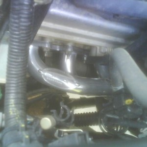 JBA Silver Ceramic Shorty Headers