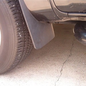 New cut mudflaps