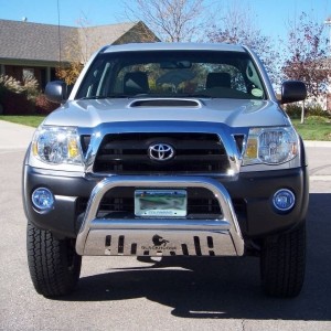 New grille and bull bar
