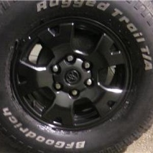 pic of the painted wheel