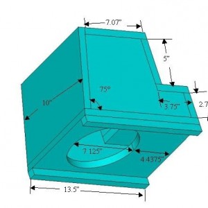 Dimensions of the sub box I built