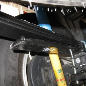 New TSB Leaf Spring installed 1-19-2008