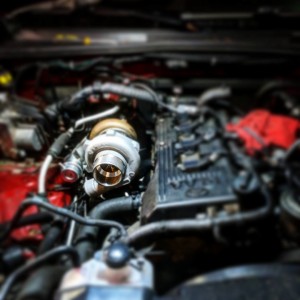 Turbo mounted to manifold & DP