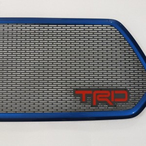 Blue Bezel Red TRD