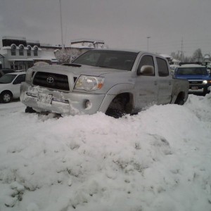 07 double cab silver 6" lift