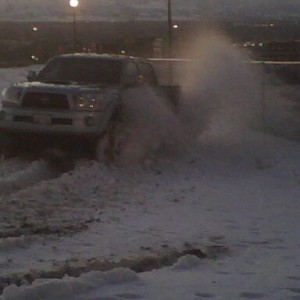 07 double cab silver 6" lift