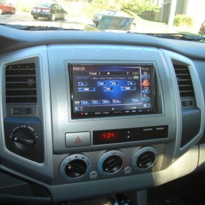 installed kenwood DNX7100.