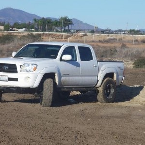 07 Tacoma off roading