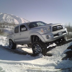 07 double cab silver 6" lift