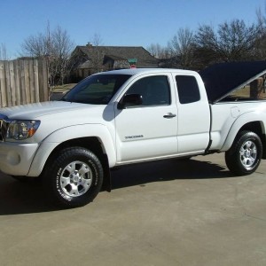 Undercover tonneau open