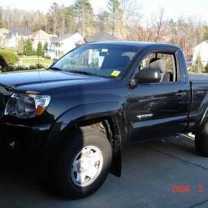 2008 Black sand pearl regular cab 4x4