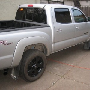 side view