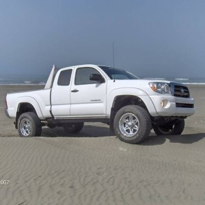 My taco at the beach