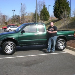 me and the greenmachine in Virginia