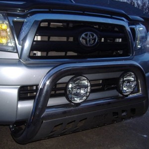 aries bull bar/ hella 500's with grille covers