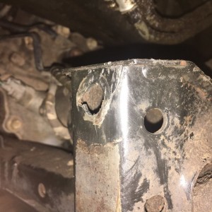 My truck has found some new and interesting places on the frame to crack