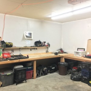 Garage is all back together and clean! Ready for the next project!