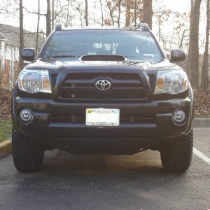 front view of new truck.
