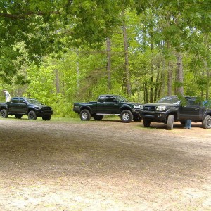 getting ready to hit the trails