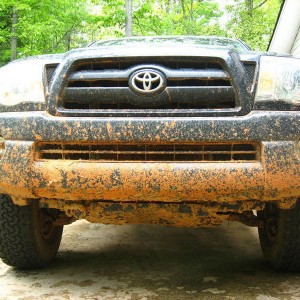 lotta mud under there