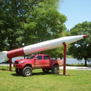 My Taco and her rocket