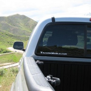 tacoma world sticker