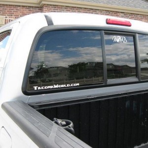tacoma world sticker