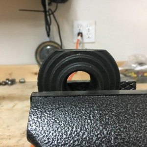 Defffffinitely didnt cut the side off the adapter for my new ball joint press