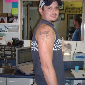 the stencil for my tat.