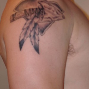 i drew it up....the artist fixed it and brouhgt it to life!! thanks wayne!!