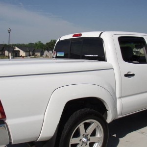 Tacoma world decal - Side view