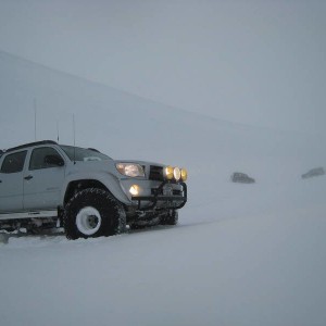 My Tacoma 38" on a glacier in Iceland