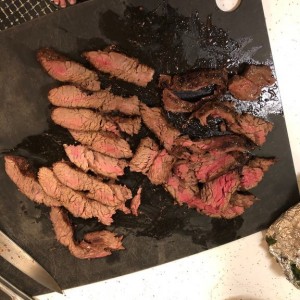 Him n her steak