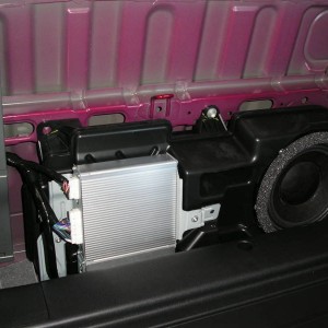 JBL Sub and amp mount