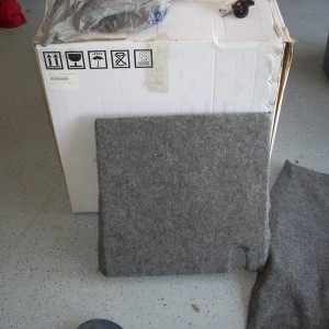 Amp rack after carpeting