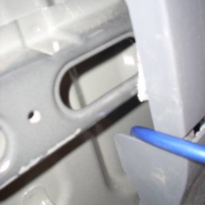 power wire at rear of truck