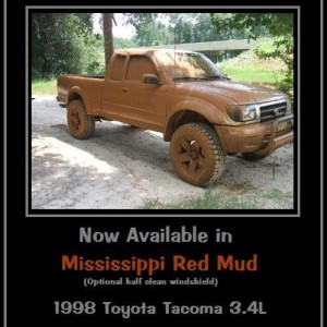 Red dirt tacoma