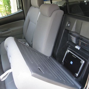 Rear amp rack