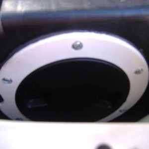 with the cap in.......already painted it black