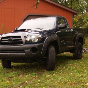 Matched bumpers and flares with Herculiner