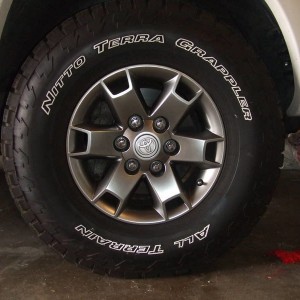 Nitto Terra Grapplers with White Lettering
