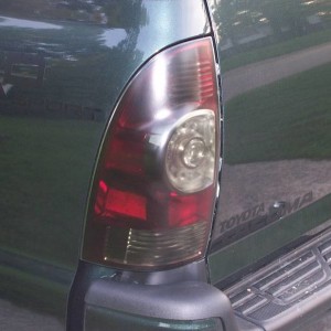 close up of the tinting