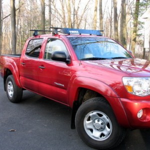 Thule Rack Side View