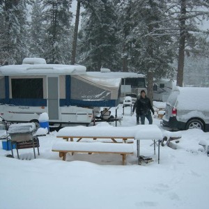 Caught in a snow Storm