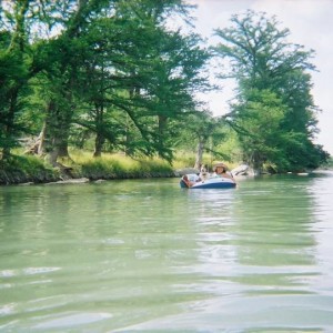 Bianca & Susie in the Tube!  Guadalupe River
