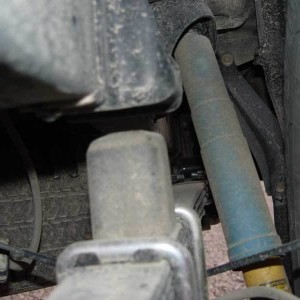 Bump stops loaded