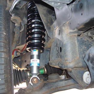 ome 881 coils and goodridge g-stop braided brake lines