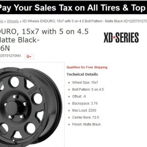 KMC XD Series XD122 Enduro Matte Black - 4WheelParts