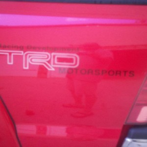 Aftermarket decal