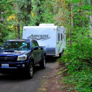 Tacoma with Trailer 1